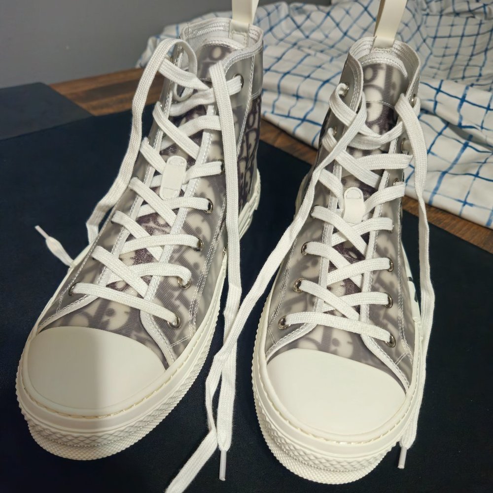 Dior And Shawn B23 High Top - Bee Embroidery